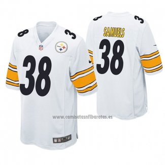 Camiseta NFL Game Pittsburgh Steelers Jaylen Samuels Blanco