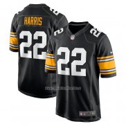 Camiseta NFL Game Pittsburgh Steelers Najee Harris Primera Negro