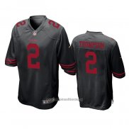 Camiseta NFL Game San Francisco 49ers Chris Thompson Negro