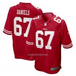 Camiseta NFL Game San Francisco 49ers Darrion Daniels Rojo
