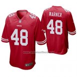 Camiseta NFL Game San Francisco 49ers Frojo Warner Rojo