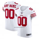 Camiseta NFL Game San Francisco 49ers Personalizada Vapor Elite Blanco