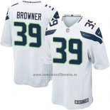 Camiseta NFL Game Seattle Seahawks Browner Blanco