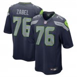 Camiseta NFL Game Seattle Seahawks Grey Zabel 2025 Azul