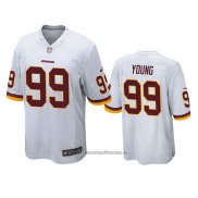 Camiseta NFL Game Washington Commanders Chase Young Blanco