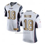 Camiseta NFL Gold Game New England Patriots Slater Blanco