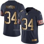 Camiseta NFL Gold Legend Chicago Bears Payton Profundo Azul