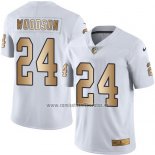 Camiseta NFL Gold Legend Las Vegas Raiders Woodson Blanco