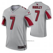 Camiseta NFL Legend Arizona Cardinals Brett Hundley Inverted Gris