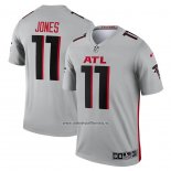 Camiseta NFL Legend Atlanta Falcons Julio Jones Inverted Gris