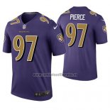 Camiseta NFL Legend Baltimore Ravens Michael Pierce Violeta Color Rush