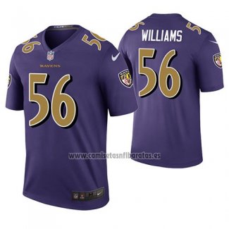 Camiseta NFL Legend Baltimore Ravens Tim Williams Violeta Color Rush