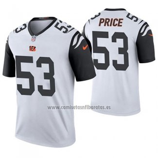 Camiseta NFL Legend Cincinnati Bengals Billy Price Blanco Color Rush