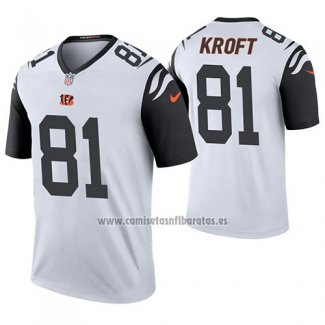 Camiseta NFL Legend Cincinnati Bengals Tyler Kroft Blanco Color Rush