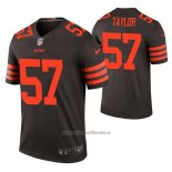 Camiseta NFL Legend Cleveland Browns Adarius Taylor Color Rush Marron