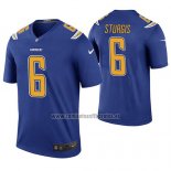 Camiseta NFL Legend Los Angeles Chargers Caleb Sturgis Azul Color Rush