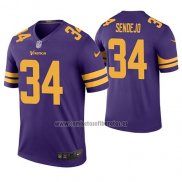 Camiseta NFL Legend Minnesota Vikings Andrew Sendejo Violeta Color Rush