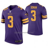 Camiseta NFL Legend Minnesota Vikings Trevor Siemian Violeta Color Rush