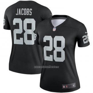 Camiseta NFL Legend Mujer Las Vegas Raiders Josh Jacobs Negro