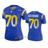 Camiseta NFL Legend Mujer Los Angeles Rams Joseph Noteboom Azul