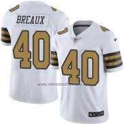 Camiseta NFL Legend New Orleans Saints Breaux Blanco