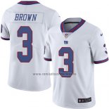 Camiseta NFL Legend New York Giants Brown Blanco