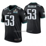 Camiseta NFL Legend Philadelphia Eagles Nigel Bradham Negro Super Bowl Lii Champions Color Rush