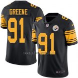 Camiseta NFL Legend Pittsburgh Steelers Greene Negro