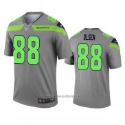 Camiseta NFL Legend Seattle Seahawks Greg Olsen Inverted Gris