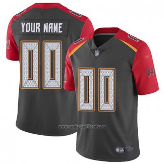 Camiseta NFL Legend Tampa Bay Buccaneers Personalizada Gris