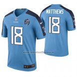 Camiseta NFL Legend Tennessee Titans Rishard Matthews Azul 20th Anniversary Color Rush