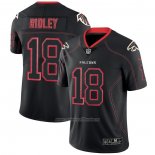 Camiseta NFL Limited Atlanta Falcons Ridley Lights Out Negro