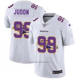 Camiseta NFL Limited Baltimore Ravens Judon Logo Dual Overlap Blanco