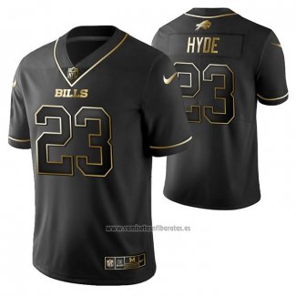 Camiseta NFL Limited Buffalo Bills Micah Hyde Golden Edition Negro