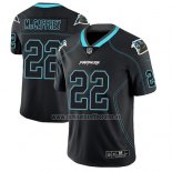 Camiseta NFL Limited Carolina Panthers Christian Mccaffrey Negro Color Rush 2018 Lights Out