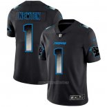 Camiseta NFL Limited Carolina Panthers Newton Smoke Fashion Negro
