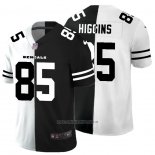 Camiseta NFL Limited Cincinnati Bengals Higgins White Black Split