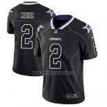 Camiseta NFL Limited Dallas Cowboys Brett Maher Negro Color Rush 2018 Lights Out