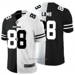 Camiseta NFL Limited Dallas Cowboys Lamb Black White Split