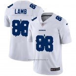 Camiseta NFL Limited Dallas Cowboys Lamb Logo Dual Overlap Blanco