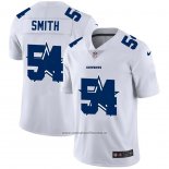 Camiseta NFL Limited Dallas Cowboys Smith Logo Dual Overlap Blanco