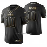 Camiseta NFL Limited Dallas Cowboys Tavon Austin Golden Edition Negro