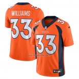 Camiseta NFL Limited Denver Broncos Javonte Williams Vapor Untouchable Naranja