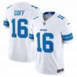 Camiseta NFL Limited Detroit Lions Jared Goff Vapor F.U.S.E. Blanco