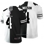 Camiseta NFL Limited Houston Texans Watson White Black Split