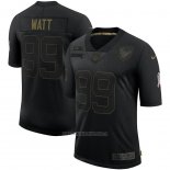Camiseta NFL Limited Houston Texans Watt 2020 Salute To Service Negro