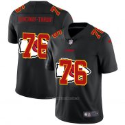 Camiseta NFL Limited Kansas City Chiefs Duvernay-Tardif Logo Dual Overlap Negro