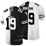 Camiseta NFL Limited Kansas City Chiefs Montana White Black Split