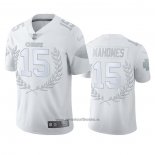 Camiseta NFL Limited Kansas City Chiefs Patrick Mahomes MVP Blanco