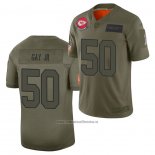 Camiseta NFL Limited Kansas City Chiefs Willie Gay Jr. 2019 Salute To Service Verde